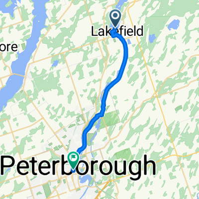 From Lakefield to Peterborough