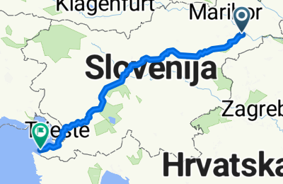 Route in der Bikemap App öffnen