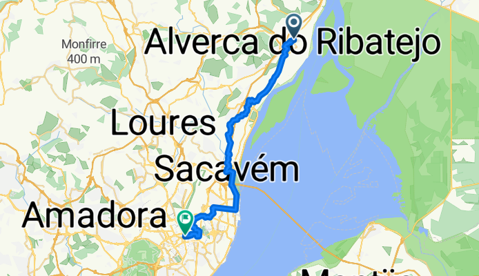 Route to Lisbon