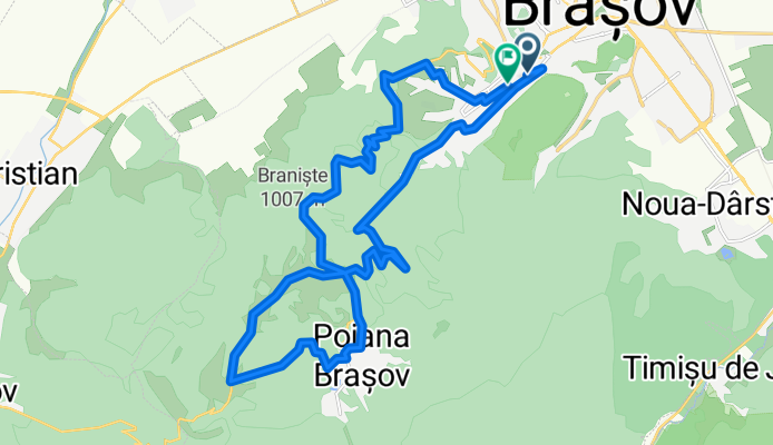 Route in Brasov