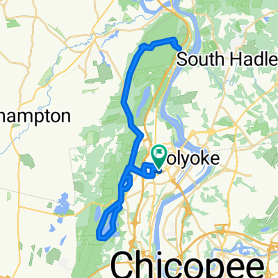 Portland St, Holyoke to Portland St, Holyoke