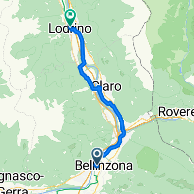 EuroVelo 5: Lodrino to Bellinzona