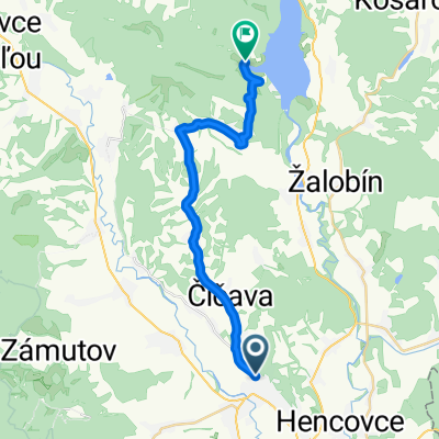 VT-Čičava- Michalok -Kvakovce- Domaša Dobrá