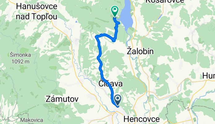 VT-Čičava- Michalok -Kvakovce- Domaša Dobrá