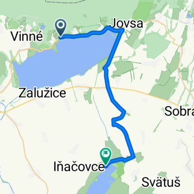 Kaluža - Jovsa - Blatné Remety - Senianske rybníky