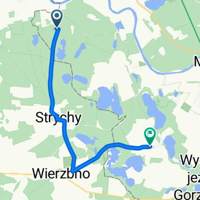 Muchocinek, Międzychód do Gorzycko Stare, Międzychód