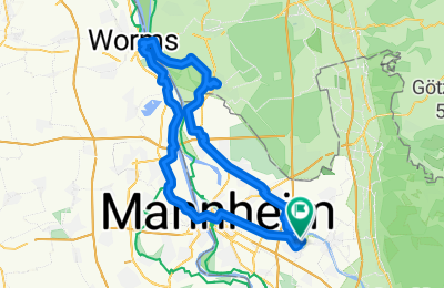 Route in der Bikemap App öffnen