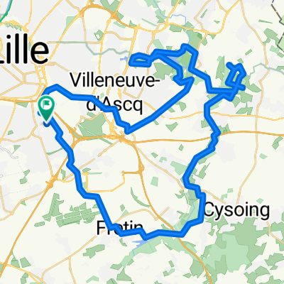 De Rue Matteotti 19, Ronchin à Rue Chalant 176, Ronchin