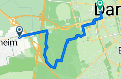 Route in der Bikemap App öffnen
