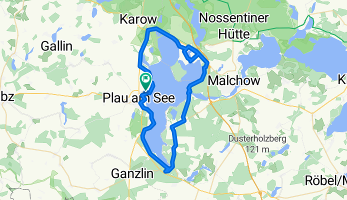Quetziner Straße, Plau am See nach Quetziner Straße, Plau am See