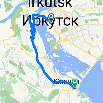 улица Карла Маркса, Иркутск до улица Якоби, Иркутск