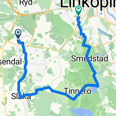 Mjärdevi via Slaka