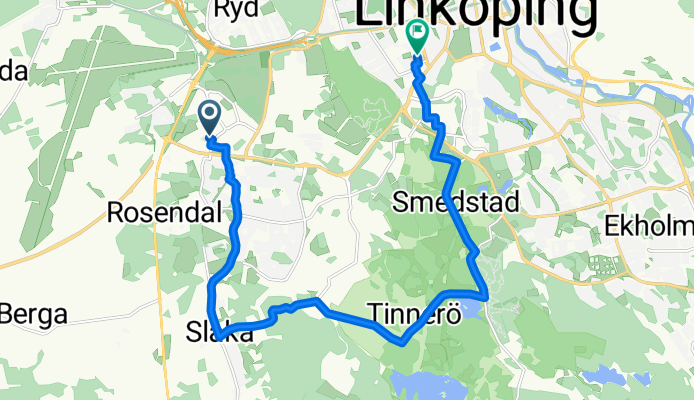 Mjärdevi via Slaka