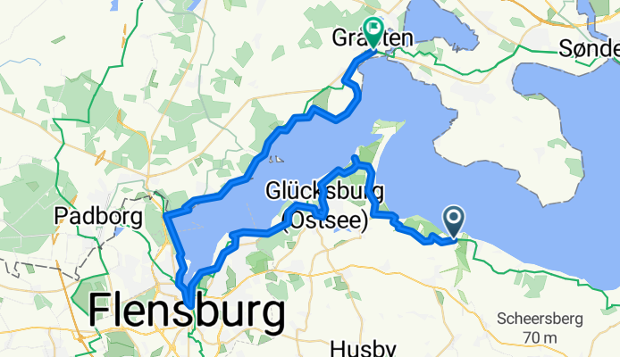 From Langballig to Gråsten