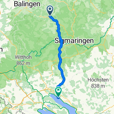 Christian-Landenberger-Straße, Albstadt nach Seestraße, Sipplingen