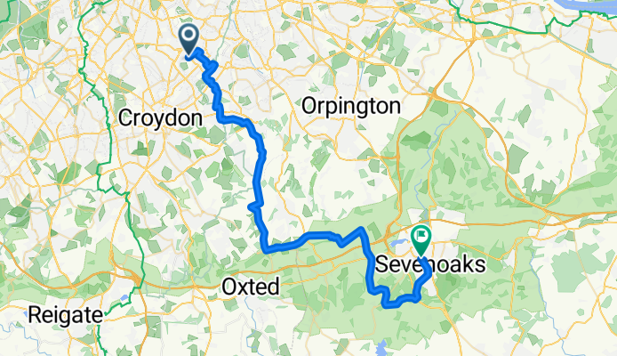 Sevenoaks via Titsey