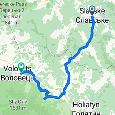 Славське-Шипіт-Воловець