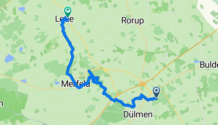 Worth, Dülmen nach Letter Berg, Coesfeld