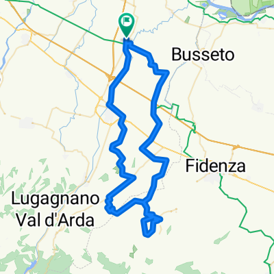 Salsomaggiore panoramica e Vigoleno