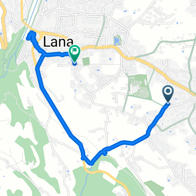 Goldeggstraße, Lana nach Kapuzinerstraße, Lana