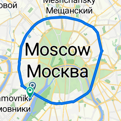 Крымский проезд, Москва до Комсомольский проспект, Москва