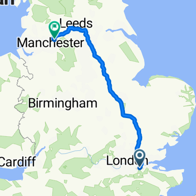 M25, Swanley to Chadderton Way, Oldham