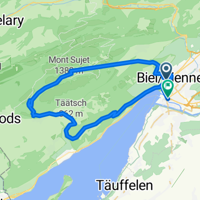 Seevorstadt, Biel nach Reckweg, Nidau