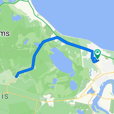 Raiņa iela, Jūrmala to Raiņa iela, Jūrmala