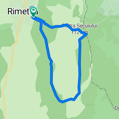 Route in Rimetea