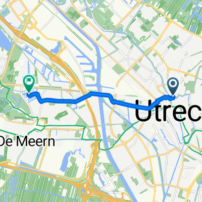 Gruttersdijk, Utrecht to Anton Rooskenshof, Utrecht