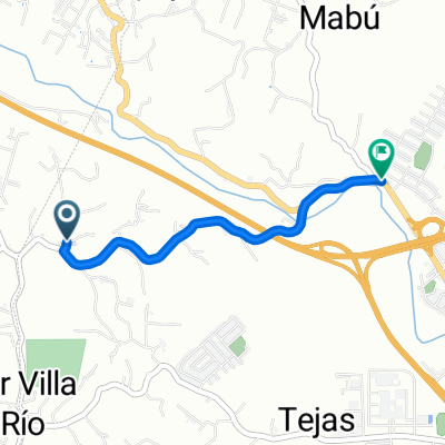 Camino Adrian Medin, Humacao a PR-198, Humacao