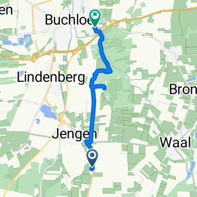 St-Antonius-Straße, Jengen nach Münchener Straße, Buchloe