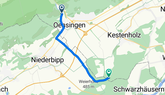 Von Oensingen bis Kestenholz