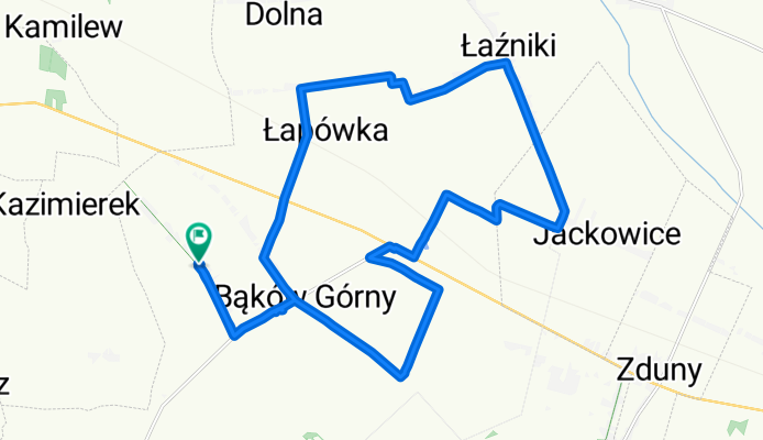 Bąków Dolny, Zduny do Bąków Dolny, Zduny
