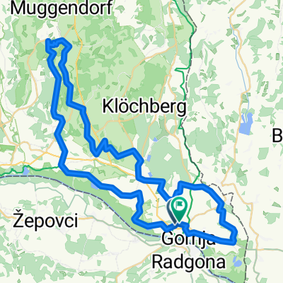 Route in Bad Radkersburg