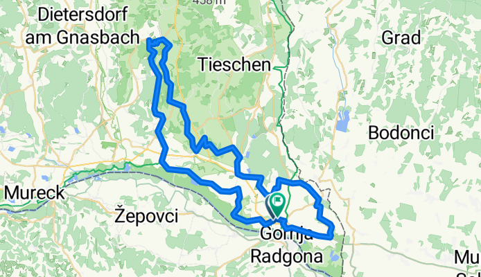 Route in Bad Radkersburg