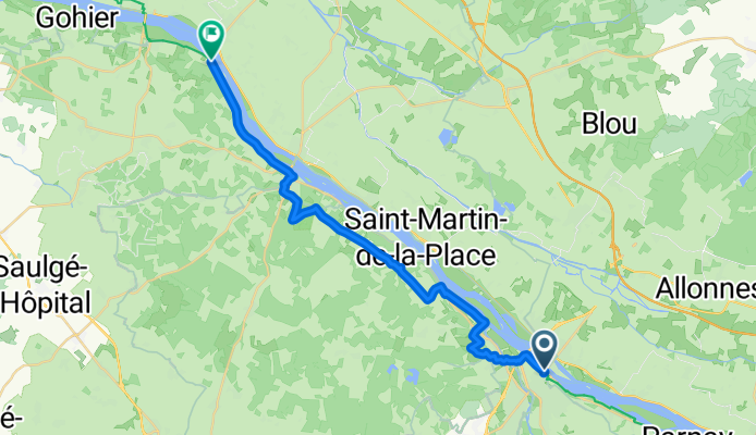 EuroVelo 6: La Ménitré to Saumur