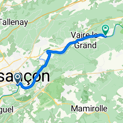 EuroVelo 6: Roulans to Besançon