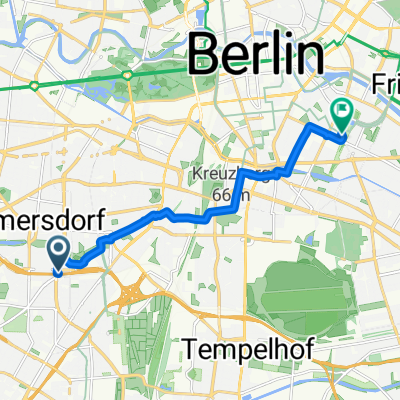 A100, Berlin nach Dresdener Straße, Berlin