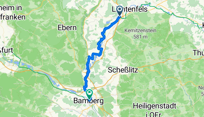 EV4 Germany, Bamberg - Bayreuth