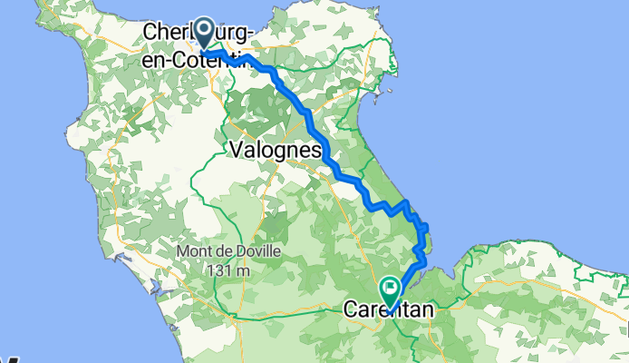 Route to Hôtel Le Vauban
