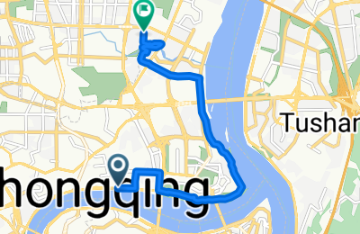 Route in der Bikemap App öffnen