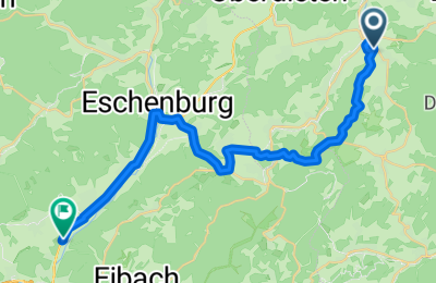 Route in der Bikemap App öffnen