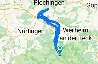 Route in der Bikemap App öffnen