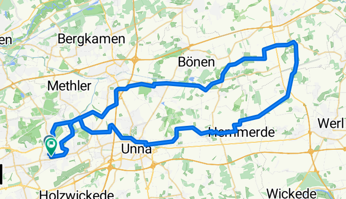 Route in Dortmund