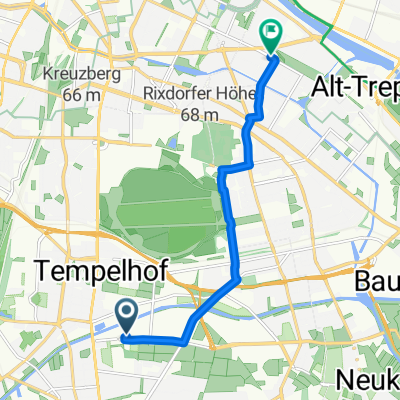 Volkmarstraße, Berlin to Wiener Straße, Berlin