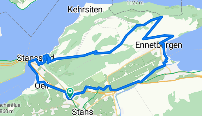 Bürgenstock über Fürigen