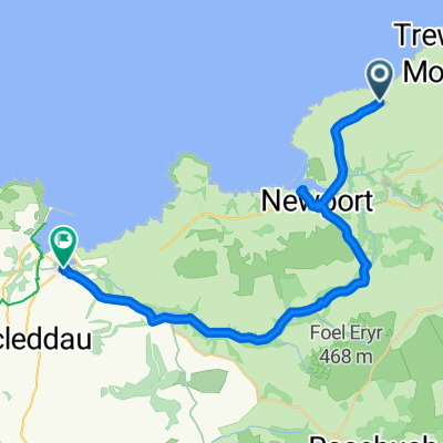 Nevern, Newport to Market Square, Fishguard