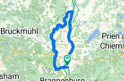 Route in der Bikemap App öffnen