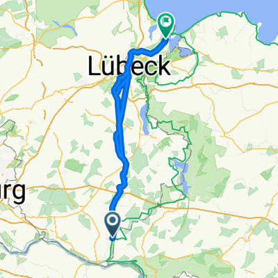 Dalldorf nach Frankenkrogweg, Lübeck